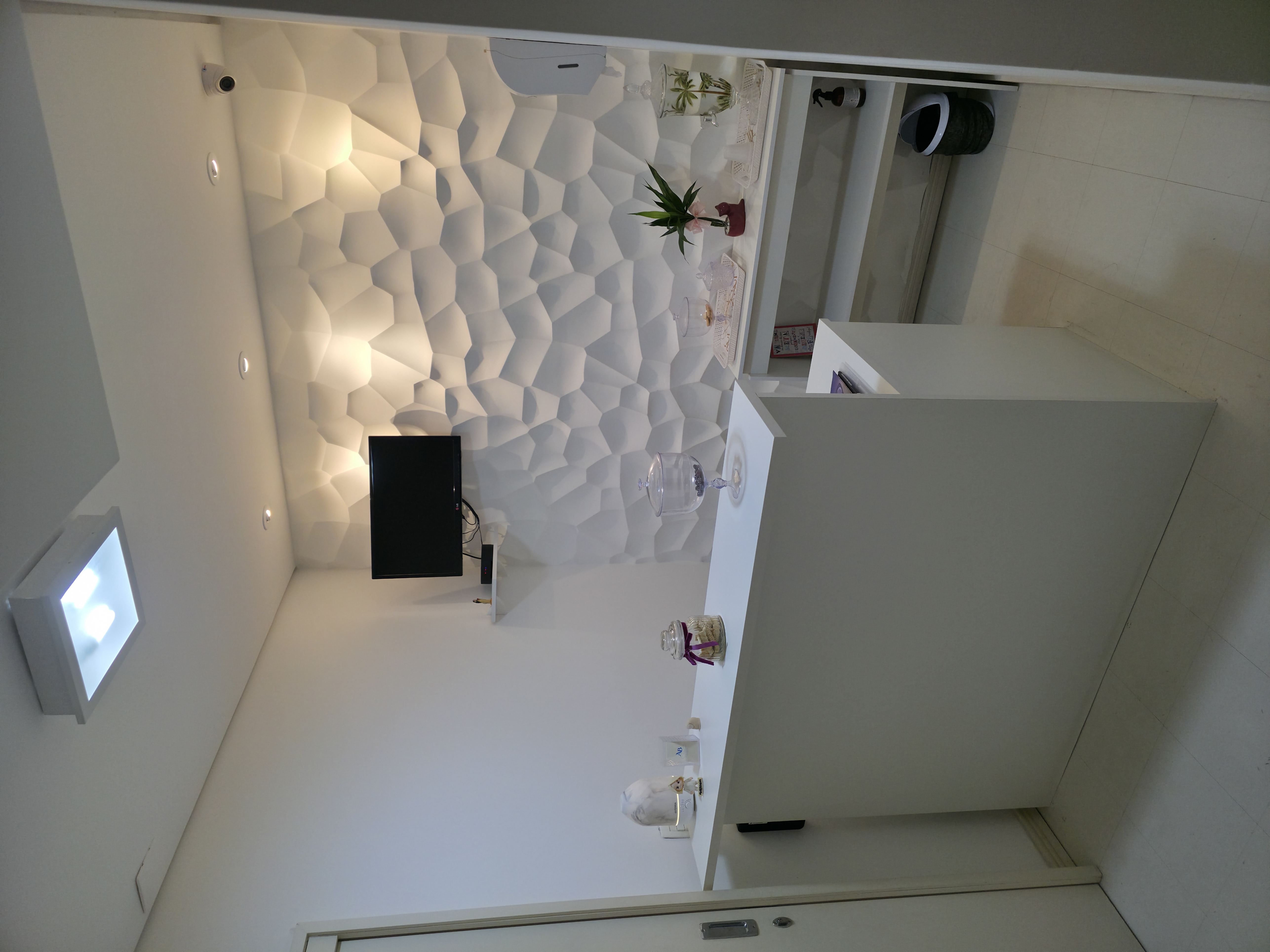 Detalhe do consultório de podologia